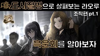 흑운회를 간단하게 알아보자 / 도시질병으로 살펴보는 라이브러리 오브 루이나 스토리 분석 [Library of Ruina]