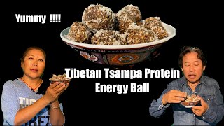 Tibetan Tsampa  Protein Energy Ball by Jamyang Jack and Tseyou