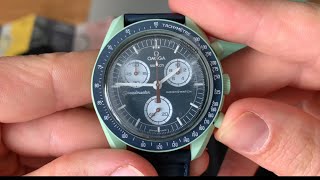 Omega Swatch Mission On Earth Unboxing & Wrist Roll