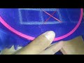 হাতে মেখেলাত কৰা ফুল hand embroidery