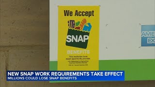 Work requirements impacting SNAP eligibility takes effect, worrying Illinois recipients, food banks