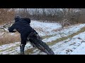 honda cr250 winter ride and cold start