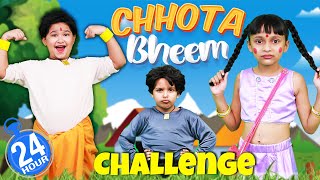 Living Like CHHOTA BHEEM For 24 Hours Challenge | Indian Tv Shows | ToyStars