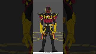 Kamen Rider Regad Omega Henshin Animation | 仮面ライダーリガドΩ