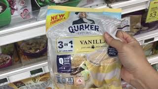 Unwrapping Quaker 3 in 1 Vanilla