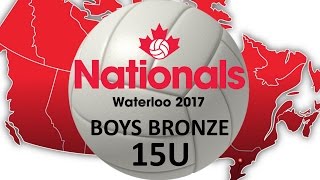 15U Canadian Volleyball Championship - Boys Bronze