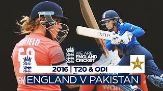 Winfield-Hill and Beaumont Star in Record-Breaking Series! | England Women vs Pakistan 2016