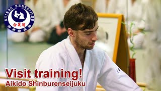 Visit training to Aikido Shinburenseijuku - Daniel Derflinger