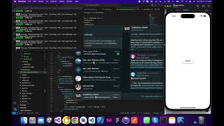 Social split buttons in react native using react native reanimated