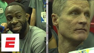 Draymond Green and Steve Kerr react to LeBron James recalling play with photographic memory | ESPN