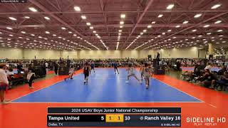 2024 USAV Boys Junior National Championship - Tampa United @ Rancho Valley 16 - Day 3 (2024.06.28)