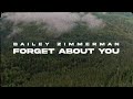 Bailey Zimmerman - Forget About You (Lyric Video)