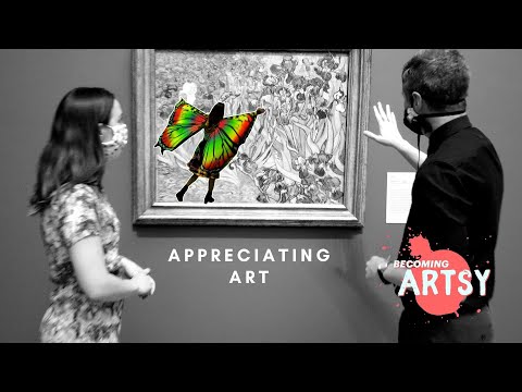 How can we show appreciation of the arts and the artists?