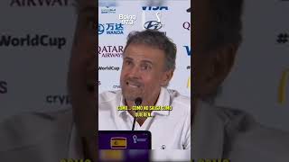 Luis Enrique habló sobre la hinchada de Argentina