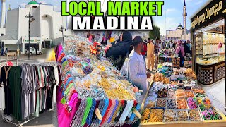 Madina Local Shopping Market || Madina ki Sabse Famous Market || Abaya 20 Riyal ka, Gold Price 2025