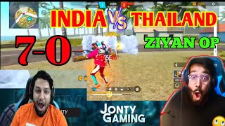 INDIA VS THAILAND_😲 Ziyan vs Saifa 1vs1 Full match highlights @ROCKYRDX @jontylive2919