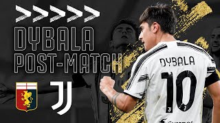 🎙Paulo Dybala Post-Match Interview | Genoa 1-3 Juventus | Serie A