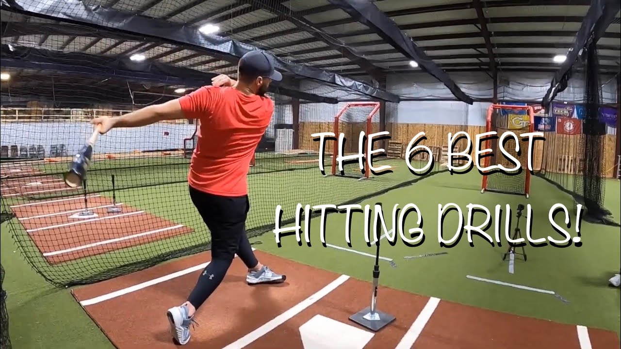 Top 6 Hitting Drills For Players Of ALL Ages! [Baseball Hitting Drills ...