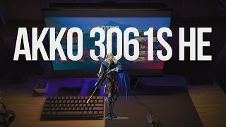 ♥ AKKO 3061S HE Rapid Trigger Settings + ROAR MODE / VALORANT GAMEPLAY / KOORUI 24E3  ♥