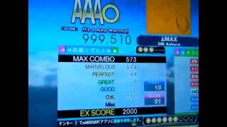 [DDR A] ΔMAX [Single-EXPERT] 999,510(PFC) by DDR-KOJI