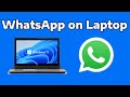 How To Download & Install WhatsApp on Laptop
