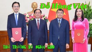 Tiểu Sử Thứ Trưởng Đỗ Hùng Việt Thứ Trưởng Bộ Ngoại Giao - Người Nổi Tiếng