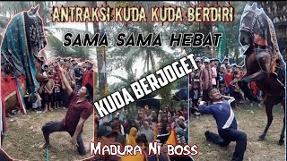 Jaran Serek/Saronen Penuh dengan seni pencak silat Sumenep Madura