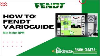 Fendt How To: Min \u0026 Max RPM