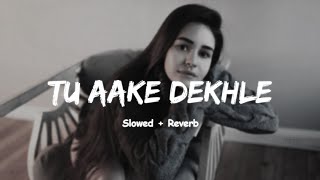 Tu Aake Dekhle - KING [ slowed + reverb ] 🖤🦋🌍 #tuaakedekhle #king #slowedandreverb #viral