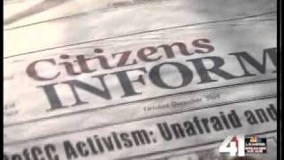 Racist newspaper distributed