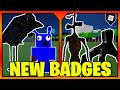 [Part 1] How to get the 5  NEW BADGES + SKINS/MORPHS in TREVOR CREATURES NEW! || Roblox