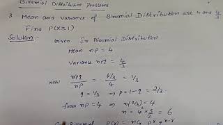 Probability distributions lecture-4