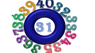 TEKL Counting | 31 To 40 Numbers | Learn Numbers 31 To 40 | Counting 31 to 40