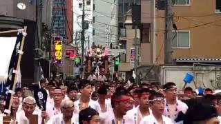 2016年 博多祇園山笠 流舁き 西流