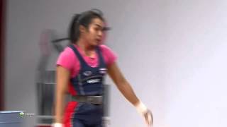 SUTANAN Kittima 2j 114 kg cat. 53 World Weightlifting Championship 2013