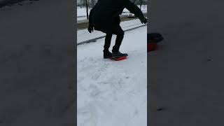 сноускейт | snow skate  обзор | катка