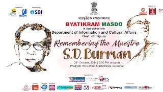"Remembering The Maestro S D Burman"