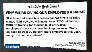 Jamie Dimon Gives Thousands of JPMorgan Employees a Raise