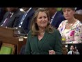 Freeland Throws TANTRUM During Heated Debate Leaving House SPEECHLESS