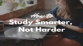 How To Study Smarter not Harder | 3  Smarter study Tips (Don't Miss)