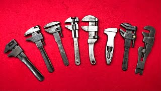 Truly amazing tool haul part (9) vintage adjustable wrenches