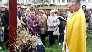 Освячення верби в Корюківському Свято-Вознесенському храмі ПЦУ