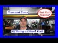 Pros and Cons of Being a Diesel Tech