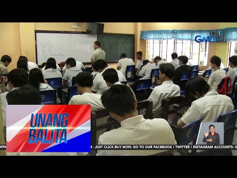 DepEd Sec. Sonny Angara – 99% ng mga paaralan sa bansa, nagbalik-eskuwela na | Unang Balita