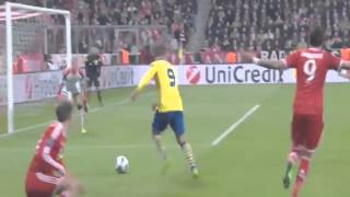 Podolski Amazing Goal vs Bayern #ucl