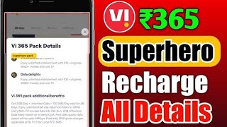 Vi Superhero Recharge Plans 2025,  Unlimited Data Recharge Plans \u0026 Vi Sasta Recharge Plan