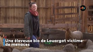 Une éleveuse bio de Louargat victime de menaces