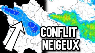 Point météo : Nouveau CONFLIT NEIGEUX ce VENDREDI !