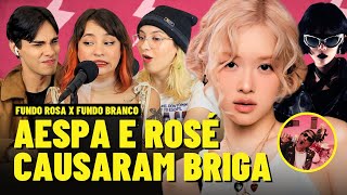 ROSÉ & BRUNO MARS - APT, AESPA - WHIPLASH (REACTION) | Três de Outubro