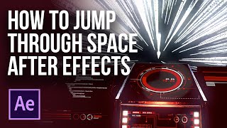 Hyperdrive Space Jump Effect in After effects